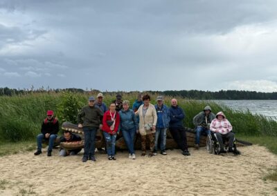 Jezioro Białe w Okunince
